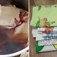 Дієвий спосіб, який легко позбавить кухонні рушники від бруду та жиру.