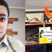 Відео. Чернігів. Той випадок, коли сепаратистка зайшла не в ту кав'ярню