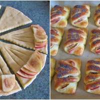 Ароматні та ситні конвертики з яблуками без дріжджів. До чаю краще і не придумаєш!