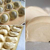 Ніжне заварне тісто для вареників та пельменів. П’ять смачних рецептів.