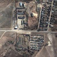 Супутникові знімки за 14 березня говорять про велике скупчення російської техніки в Білорусі