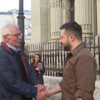 Зеленський розпочав у Києві зустріч з президенткою Єврокомісії та головним дипломатом ЄС