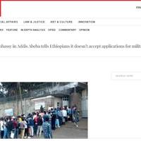 Сотні ефіопських чоловіків були помічені в черзі перед посольством Росії у столиці Аддіс-Абебе. Це може свідчити про набір місцевих найманців Росією на війну в Україні, — The Addas Standard