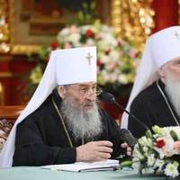 Жодного слова про засудження колаборантів Московської церкви. Виступ Онуфрія на зборах у Феофанії