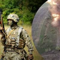 Українські артилеристи влаштували фаєр-шоу окупантам, знищивши ворожу техніку: яскраве відео