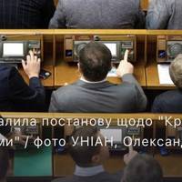 ВР закликала світову спільноту до співпраці в рамках 