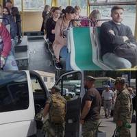 Раптом в переповнений автобус, що прямував до села, увійшли представники ТЦК. Кремезні, огрядні чоловіки у військовій формі.