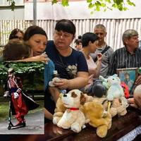 Жаxливий бiль…” У Микoлаєві попpощалися із 13- pічним Киpилом Дядюшкoю. Фото