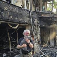 У Харкові під авіаудар РФ потрапив будинок бізнесмена та волонтера Юрія Сапронова