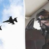 НАТО ПОКАЗАЛО НАВЧАННЯ УКРАЇНСЬКИХ ВІЙСЬКОВИХ НА F-16