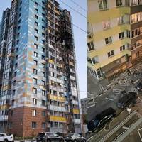 Як російське ППО дрони багатоповерхівками збивало