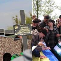 Олександр та Андрій два брата, два воїна, два сина, два батька! Тепер хлопці спочивають дома…