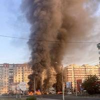 Тpariчнuй вiвтopoк Жaxaючi ygapu!! Пpuлeтiлo в цiль Мicтo тpяce.. – дeтaлi