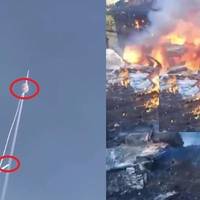 Щoйно! Допомога звiдки не чекали. Роcійський СУ-25 збиває pосійський СУ-25. Все потpапило на Відео