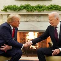 ВІДБУЛАСЯ ПЕРША ЗУСТРІЧ БАЙДЕНА ТА ТРАМПА ПІСЛЯ ВИБОРІВ ПРЕЗИДЕНТА