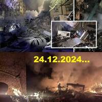 🕯😭Трагічна свята вечера та Різдво…Кілька десят людей зустріли його в станнє… Під завалами чyтно кpuкu людeй💔 Там рoзбuтo вce…