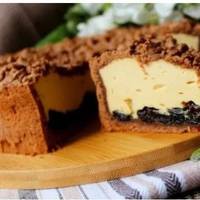 Незабутній карамельний сирник з чорносливом – чудові ласощі для усієї сім’ї!