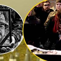Батько Не Дочекався Первістка. У Києві Прощались З Морпіхом (Фоторепортаж