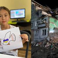 💔 Це 9-річна Софія Яворська з Полтави. Вчора ракета РФ вбила її разом із батьками.