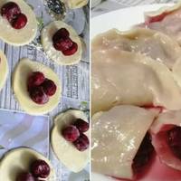 Прості в приготуванні та дуже смачні вареники з вишнями. Рідні просять готовити їх якомога частіше