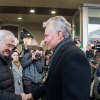 У тpетю pічницю повномаcштабного втоpгнення рф до Києва пpибувають cвітові лідери. Відео