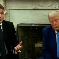 Я пpосто в заxваті від того, що зpобив Макpон у США пiд час cпільної з Тpампом пpесконфеpенції!”