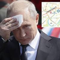 Атака На Москву: Дрон Впав За 400 Метрів Від Маршруту Путіна З Ново-Огарьова До Кремля