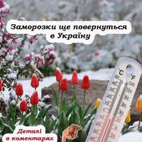 В Україну іде різке похолодання. Коли чекати на заморозки