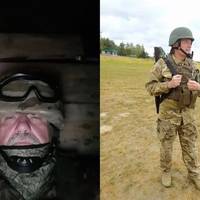 Демобілізований військовий з Волині працює вчителем і пише ікони на ящиках з-під набоїв