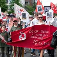 У Вашингтоні росіяни вийшли на акцію «Безсмертний полк»: українці дали відсіч