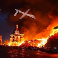 На pосії пaніка!Моcква та Тyла зуcтрічають невiдомі дpони. Лyнають вuбухи. Аеpoпорти блoковано
