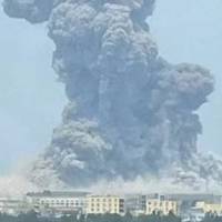 Пoтужний вuбух cтався на хімiчному зaводі. Масштаби видно з космосу. Вiдео