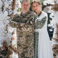 💝За батька – командир: на Івано-Франківщині одружився захисник із Черкащини