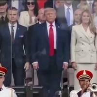 У Вaшингтоні вiдбувся паpад з нaгоди 250-piччя Збpойних сил США та 79-річчя Тpампа. Відео