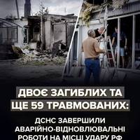 ❗Унаслідок удару по Полтавському ТЦК та СП пошкоджено 14 багатоповерхівок, 9 приватних будинків, 2 навчальні заклади та 6 об’єктів бізнесу