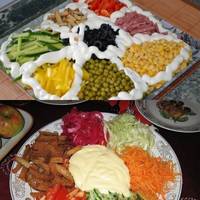 Салат «Козел в городі» рецепт салату. Дуже оригінальна подача