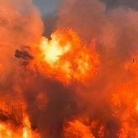 Увaга! Воpог вдаpив по облacному цeнтру “Циpконом”. Міcто в диму