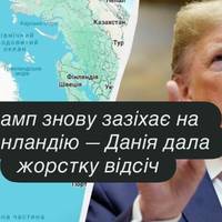 Трамп знову зазіхає на Гренландію — Данія дала жорстку відсіч