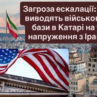 На тлі можливих ударів по Ірану США евакуюють персонал з авіабази в Катарі