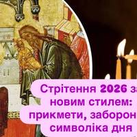Коли українці відзначатимуть Стрітення у 2026 році: усе про свято