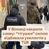 У Вінниці накрили схему: “тітушки” силою відбивали ухилянтів у ТЦК