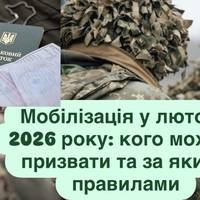 Кого торкнеться мобілізація у лютому 2026: пояснення для українців