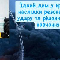 Їдкий дим у Бродах: наслідки резонансного удару та рішення щодо навчання