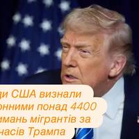 Суди США визнали незаконними понад 4400 затримань мігрантів за часів Трампа
