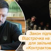 Закон підписано! Відстрочка на 12 місяців для звільнених за «Контрактом 18–24»