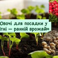 «Овочі для посадки у квітні — ранній врожай»
