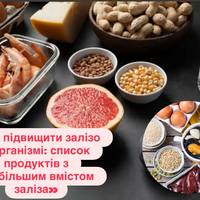 «В яких продуктах багато заліза: список для підвищення рівня гемоглобіну»