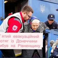 Пʼятий евакуаційний потяг із Донеччини прибув на Рівненщину