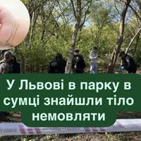У Львові в парку в сумці знайшли тіло немовляти