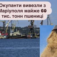 Окупанти вивезли з Маріуполя майже 60 тис. тонн пшениці